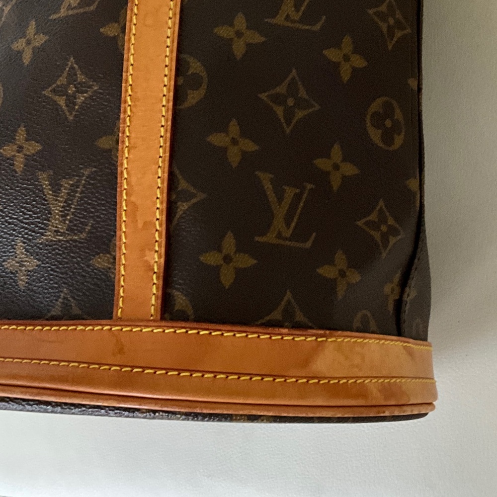 Louis Vuitton Monogram Bucket GM Tote Bag Brown - Picture 6 of 16